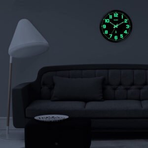 Glow-in-the-Dark Wall Clock