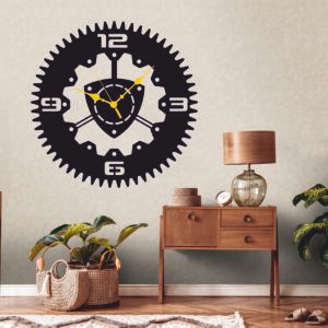 Steampunk Gear Wall Clock