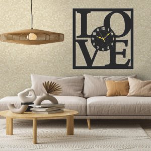LOVE Letter Wall Clock